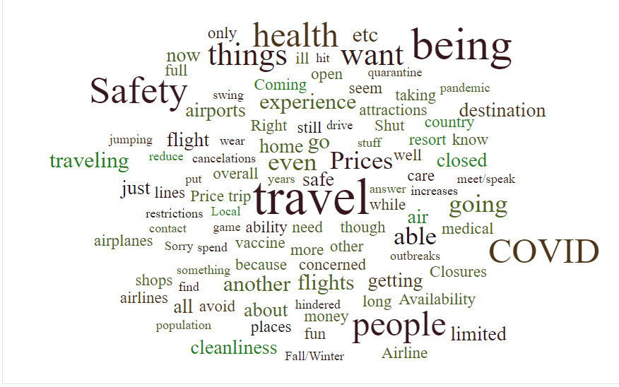 Travel Concerns with COVID Travel Concerns with COVID