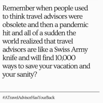 Are travel agents obsolete?
